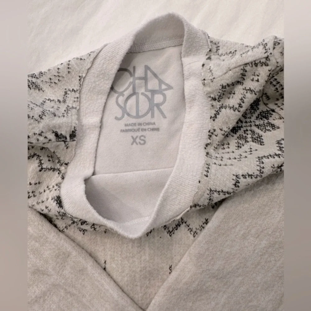 Chaser brand holiday reindeer long sleeve - Picture 4 of 6